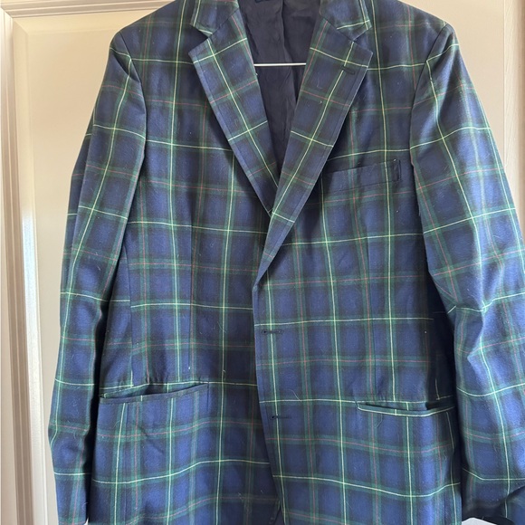 Vintage 80’s/90’s Oversized Brooks Brothers Plaid Sport Coat/Blazer - Picture 4 of 4